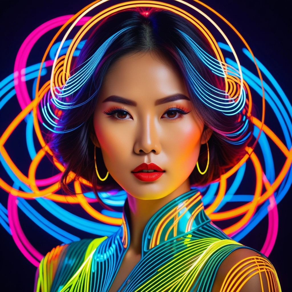 Pao mise en page internet vidéo illustration 3d serveur IA générative AI freelance paris studio de création magazines PX6U87N0